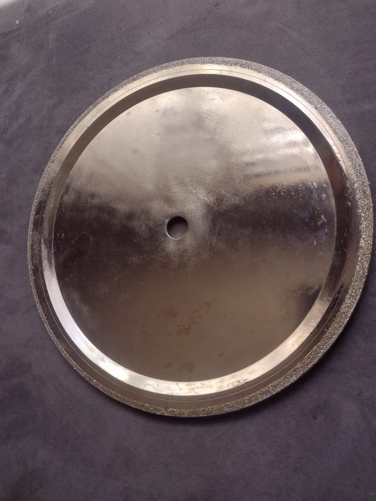 Raizi 10″ Diamond Profile Wheel, Cuts Glass Ceramic Marble Stone 3/8″ Radius