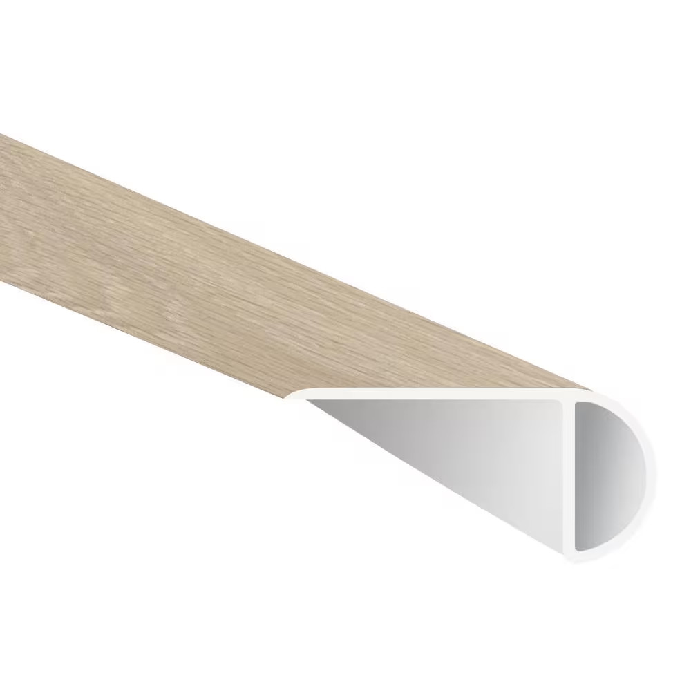 Blanca Peak Oak 1/4 In. T X 2-3/16 In. W X 78 In. L Overlapping Stair Nose Moldi
