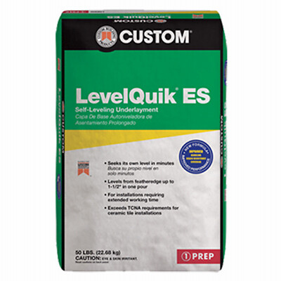 Custom Building Products LQESL50 Levelquik ES Extended Set, 50 Lb. – Quantity 1