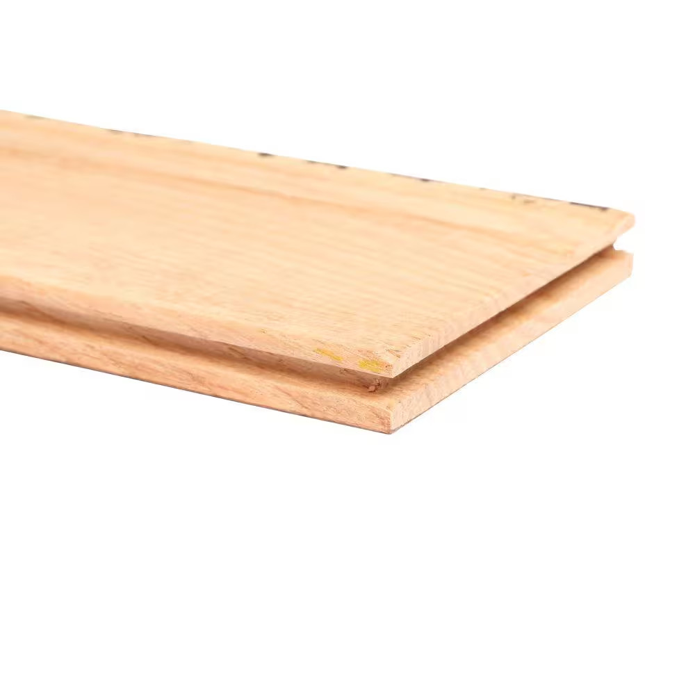 American Vintage Fall Classic Oak 3/4 In. T X 5 In. W Scraped Solid Hardwood Flo