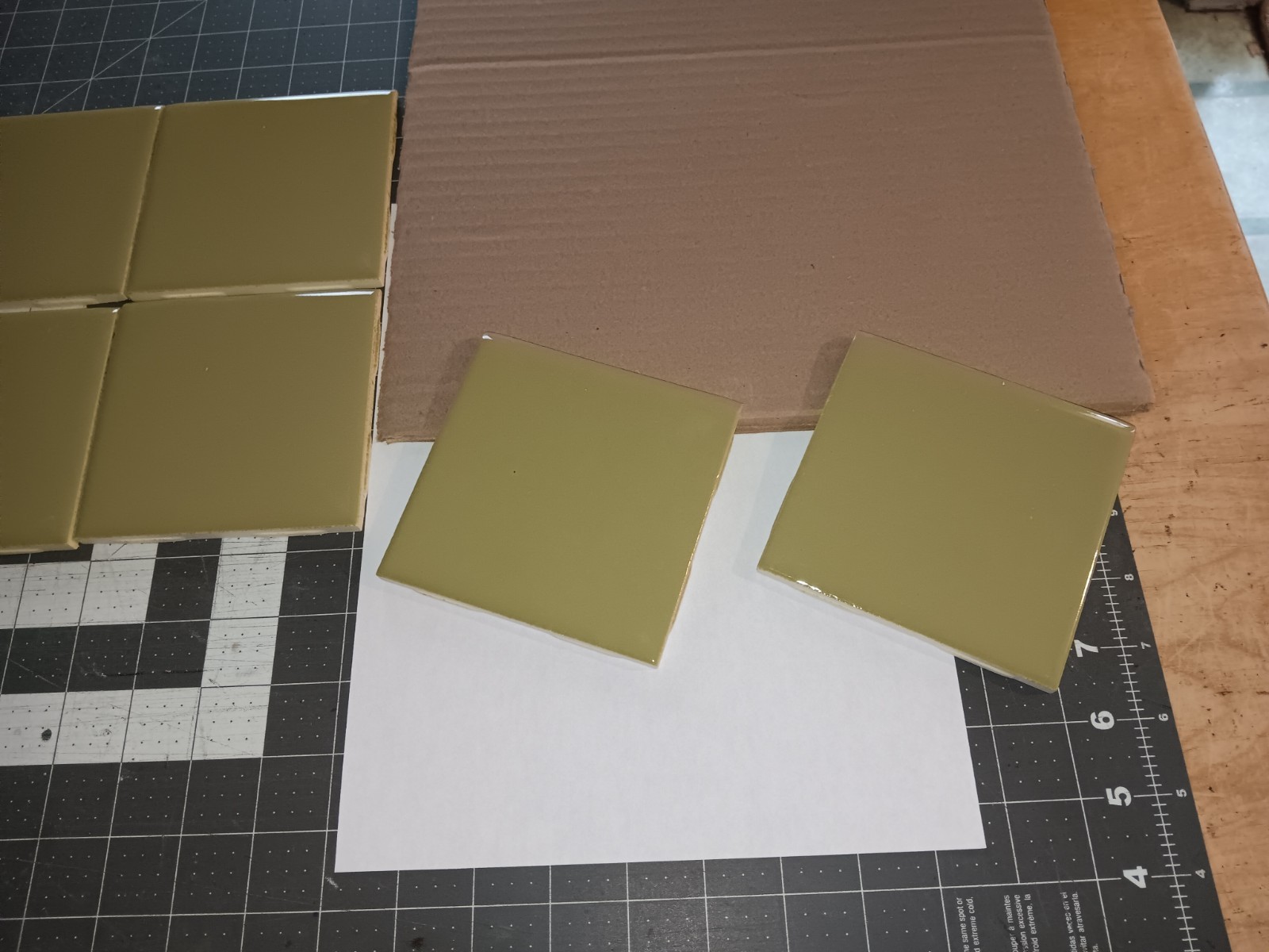 12 pc. Vintage Ceramic Tile AVACADO BULLNOSE Bathroom Kitchen NOS Forum