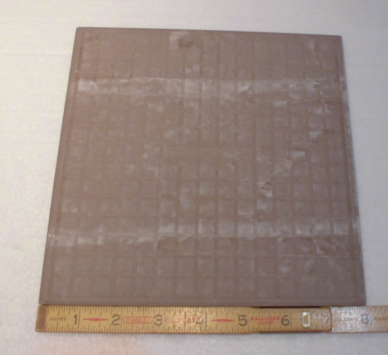 1 pc. Light Brown – Tan: Daltile Ceramic Textured Floor Tile 8″ X 8″ New Stock