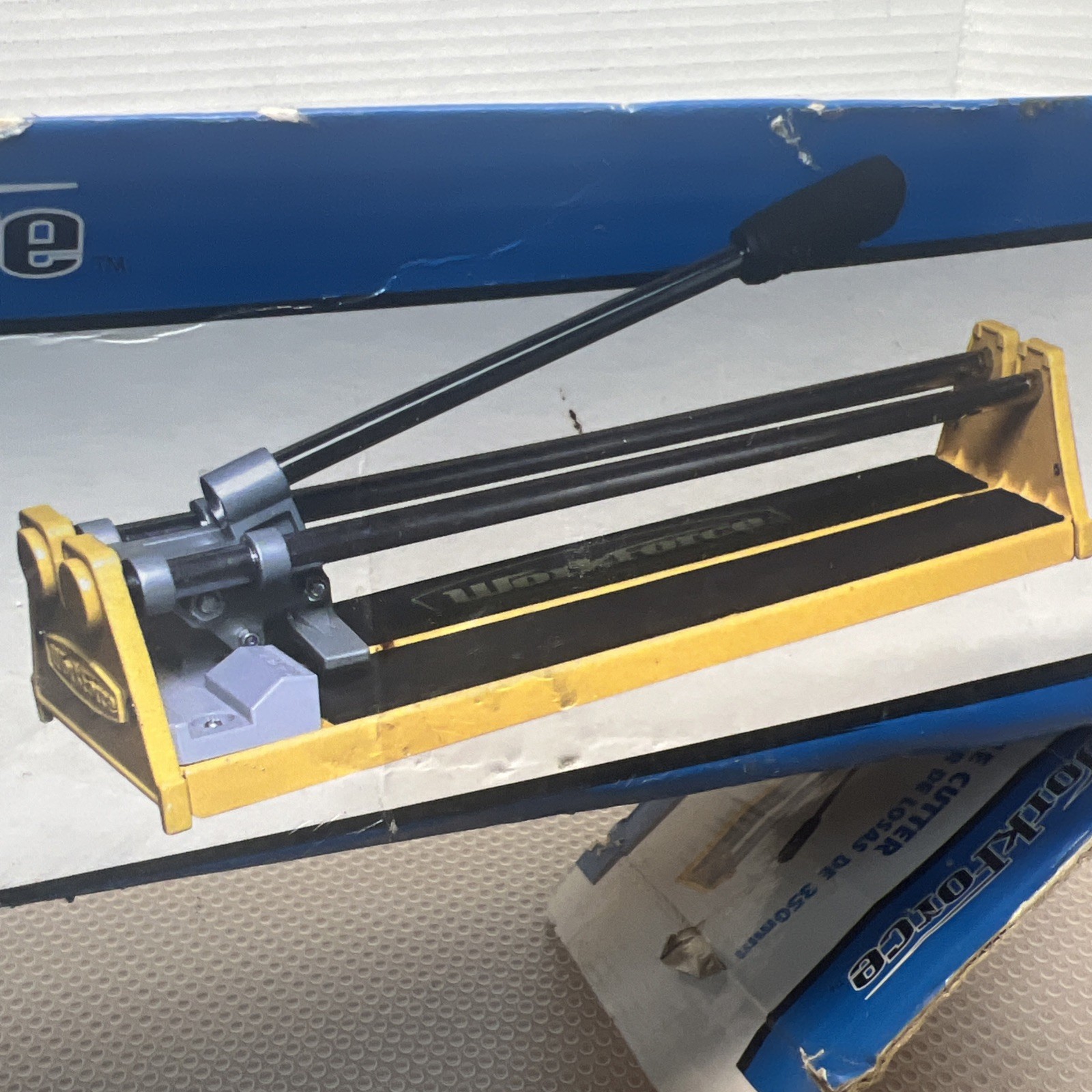Workforce 14″ Tile Cutter THD14 Ceramic Porcelain Tile Tool Used Box Is Damaged