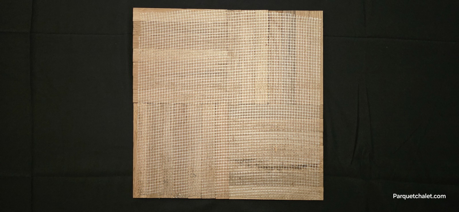 Unfinished White Oak Parquet – 7 Fingers – 12″ x 12″ x 5/16″ – Single Tile