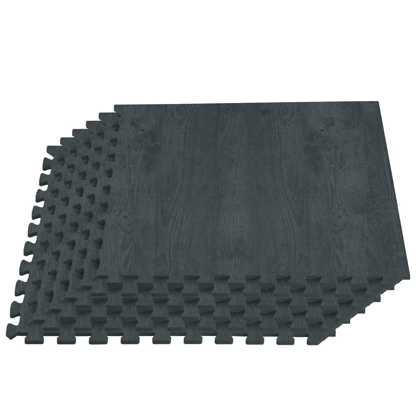 We Sell Mats Forest Floor Farmhouse 3/8 Inch Thick Printed Foam Tiles Premium