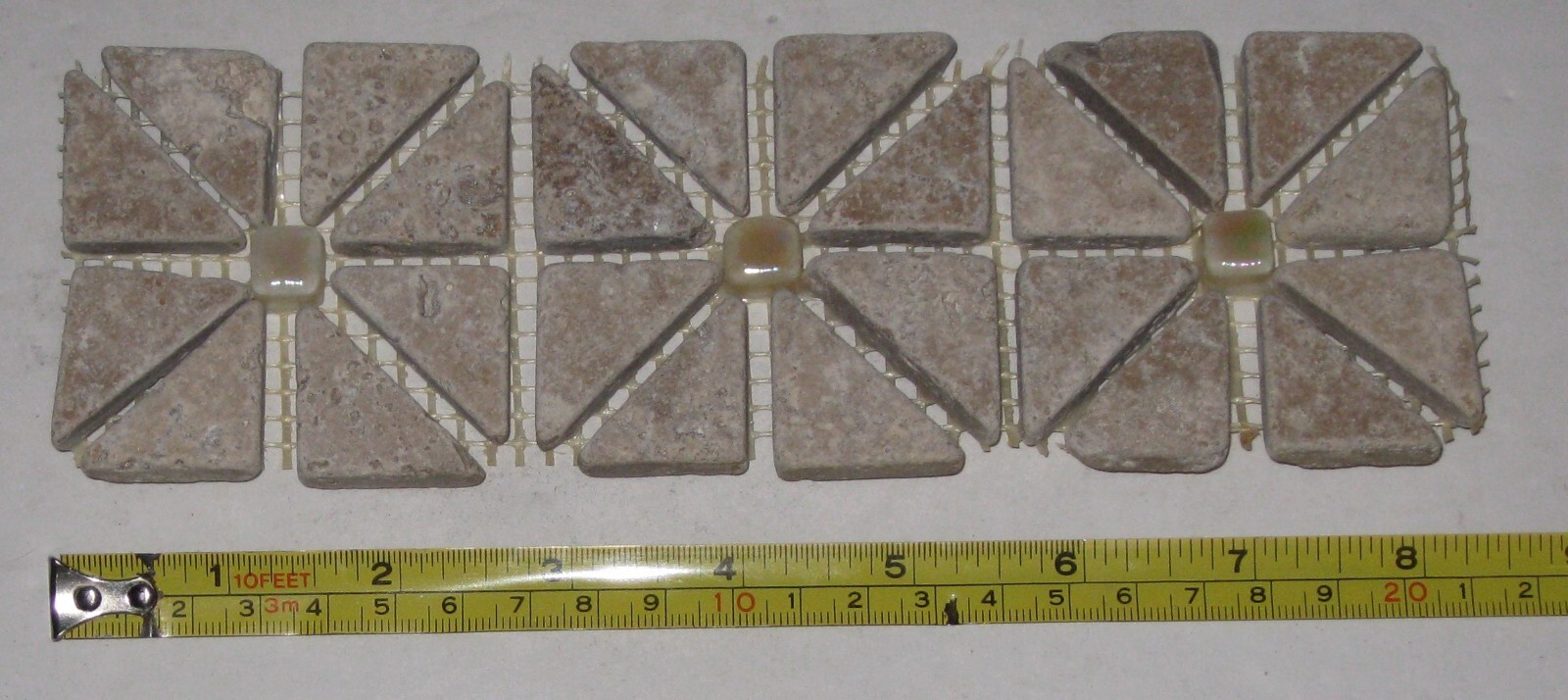 FLORIDA TILE ROSONE LISTELLO – 2.75″ x 8″ – 20 pcs – NATURAL STONE