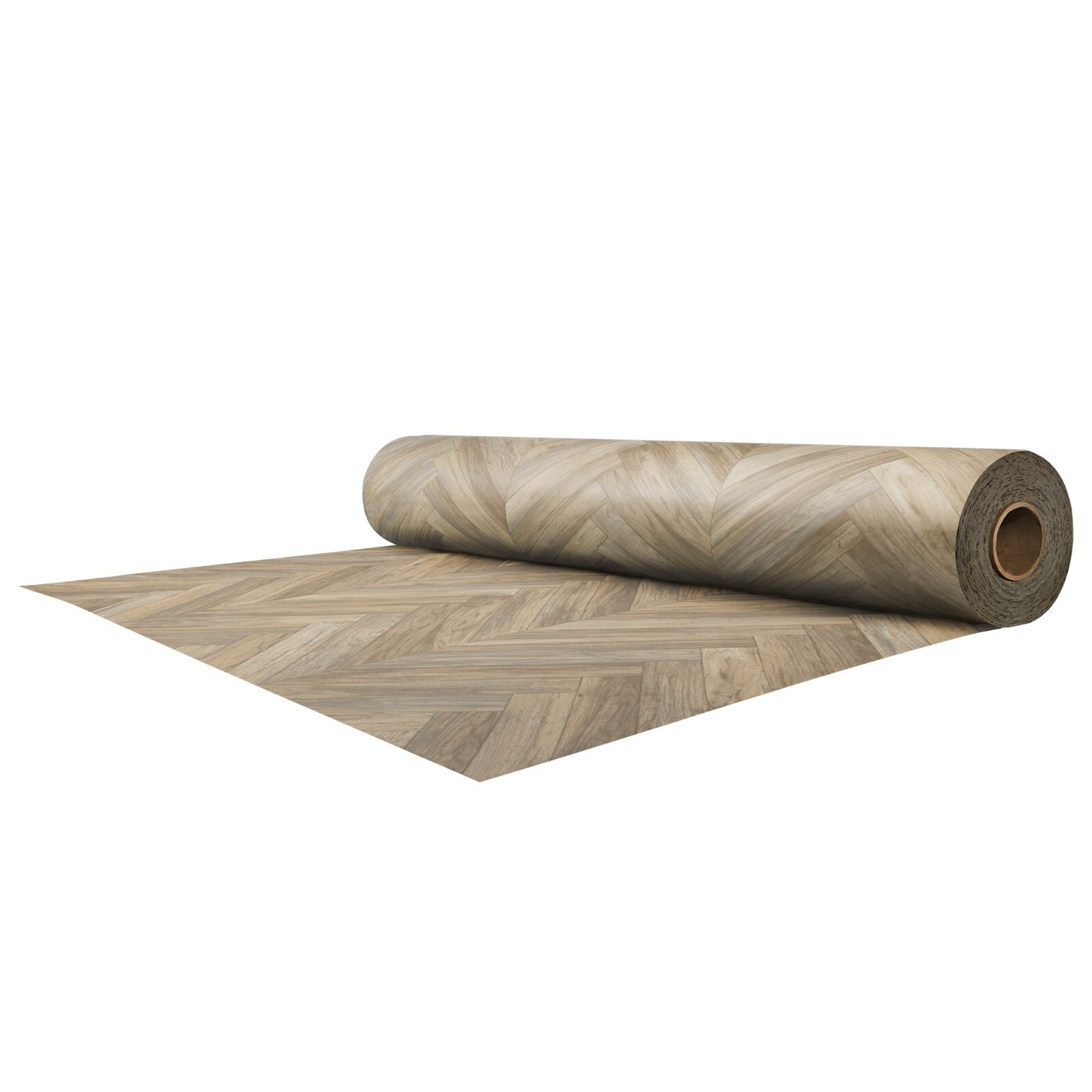 RecPro RV Herringbone Vinyl Wood-Style Flooring | 8.5′ Wide x 1.5mm Thick