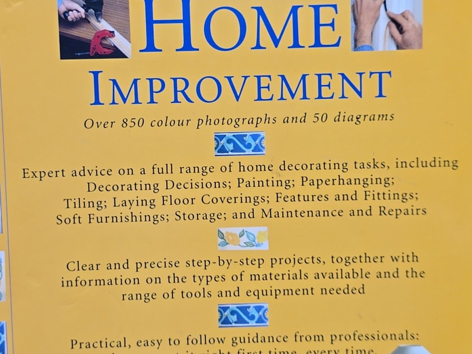 Vintage Complete Book of Home Improvement Mike Lawrence 2004 Softcover DIY