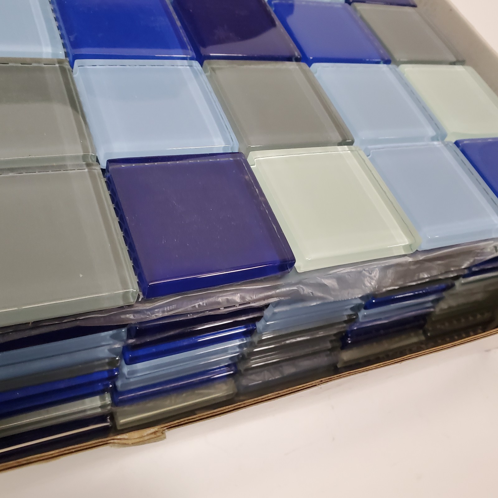 Maniscalco Mediterranean Polished Glass 48mm X 48mm Mosaic Tile 1m² CASE 11 sht