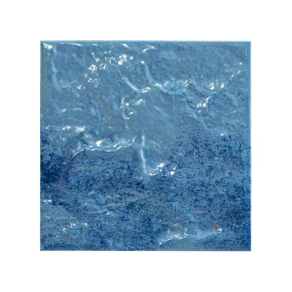 Adelaide Sky 6 In. X 6 In. Glossy Porcelain Wall Tile-Pool Look, 5.28 Sq. Ft./Ca