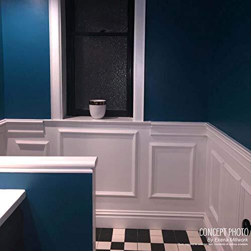 Pnl20x24as02 20″w X 24″h X 1/2″p Ashford Molded Scalloped Wainscot Wall