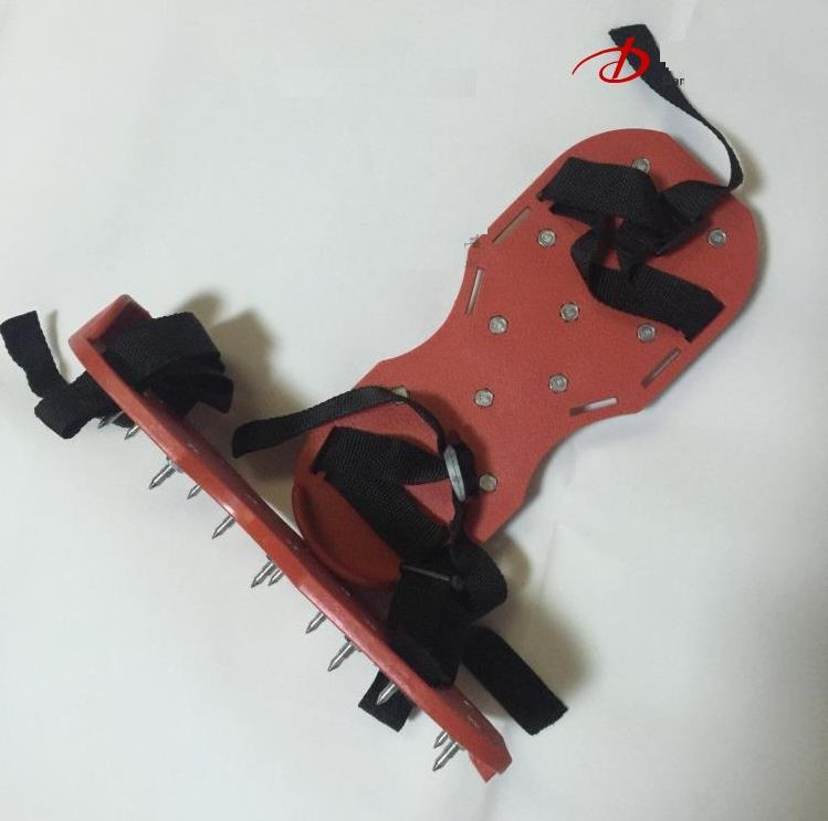 New 1Pair Rigid Spiked Shoes for Epoxy Ardit Self Leveling Floors Aeration Latex