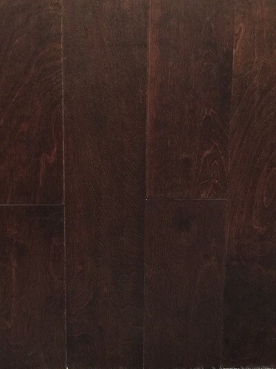Vallaria/ FLOORSOURCE HARDWOOD FM004 MONTAUK BIRCH RED WINE COVE 3/8″ x 5″