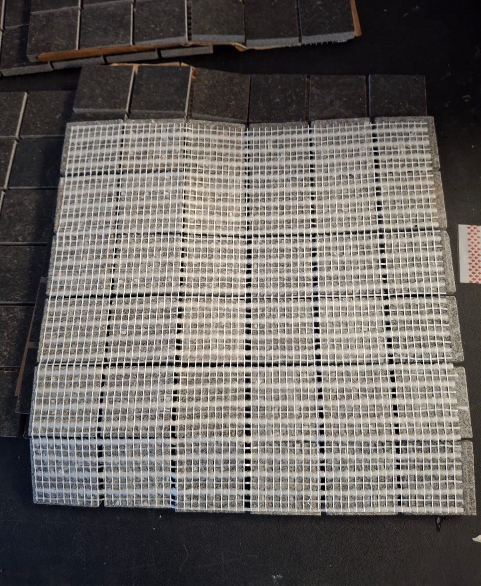 IVY HILL TILE 9QDominion Charcoal Black 11.81 in. x 11.81 in.
