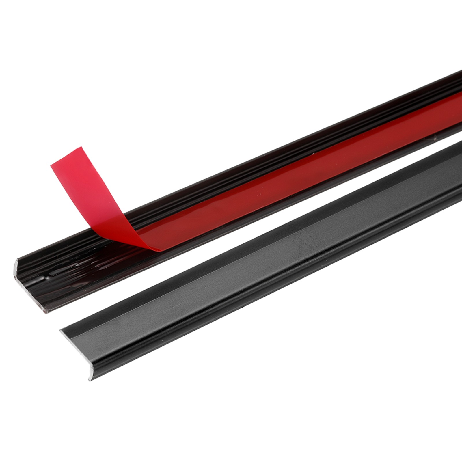 10pcs Tile Edge Trim 12″ x 0.4″ Peel and Stick Aluminum Alloy Trim Matte Black