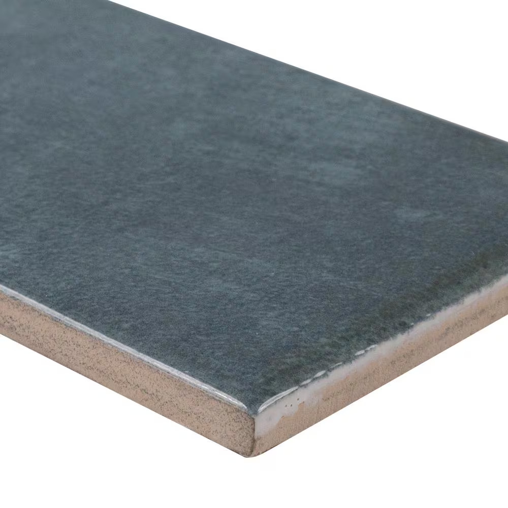 Lakeview Denim Subway Wall Tile, 3 In. X 12 In. Glossy Ceramic Wall Tile (5.5 Sq