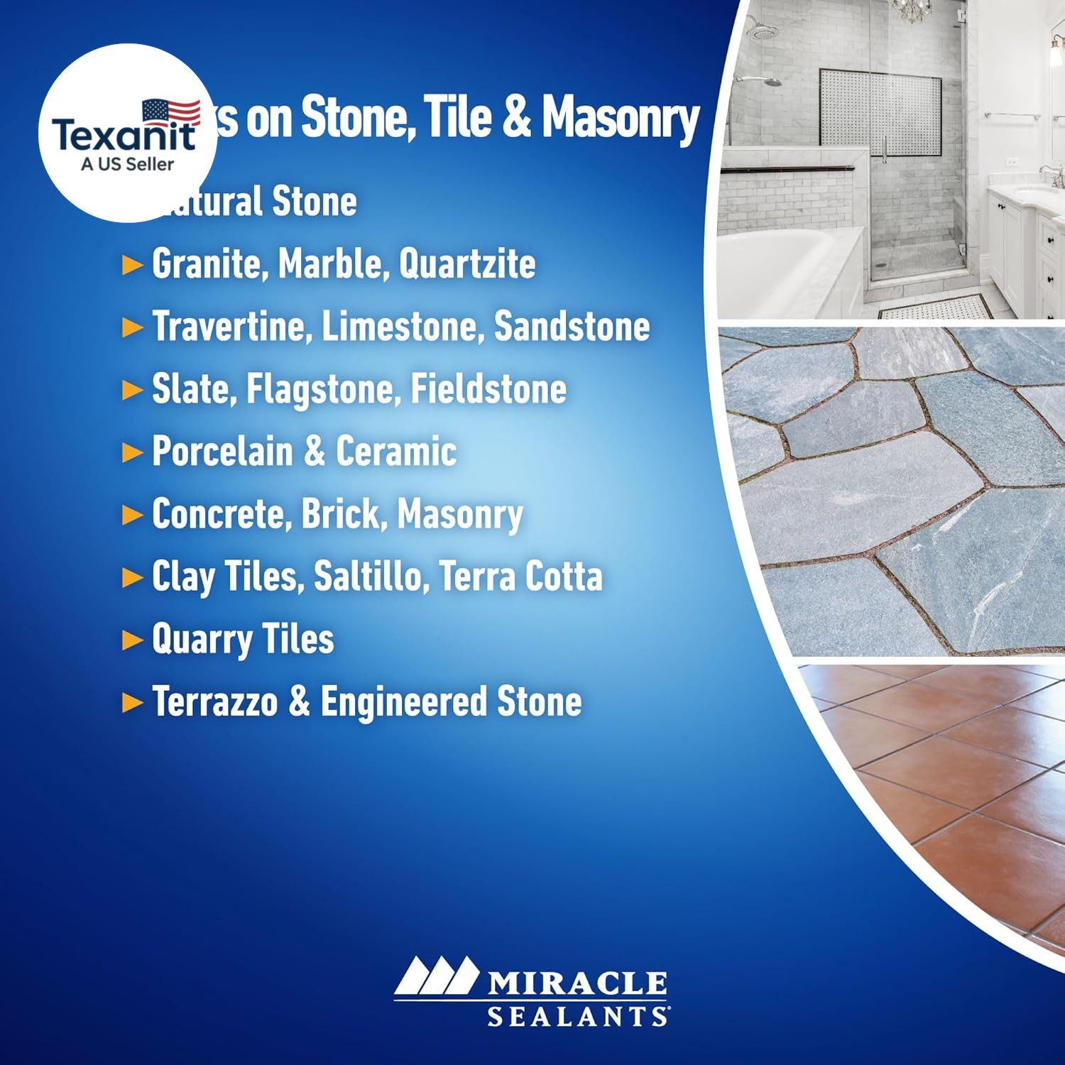 511 Anti-Slip Treatment for Tile and Stone Floors, Showers, Pool Decks, Quart