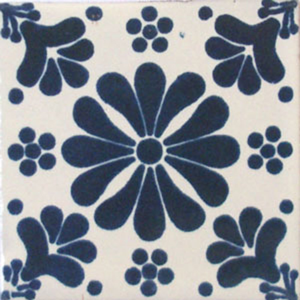 C#070)) MEXICAN TILE SAMPLE WALL FLOOR TALAVERA MEXICO CERAMIC HANDMADE POTTERY
