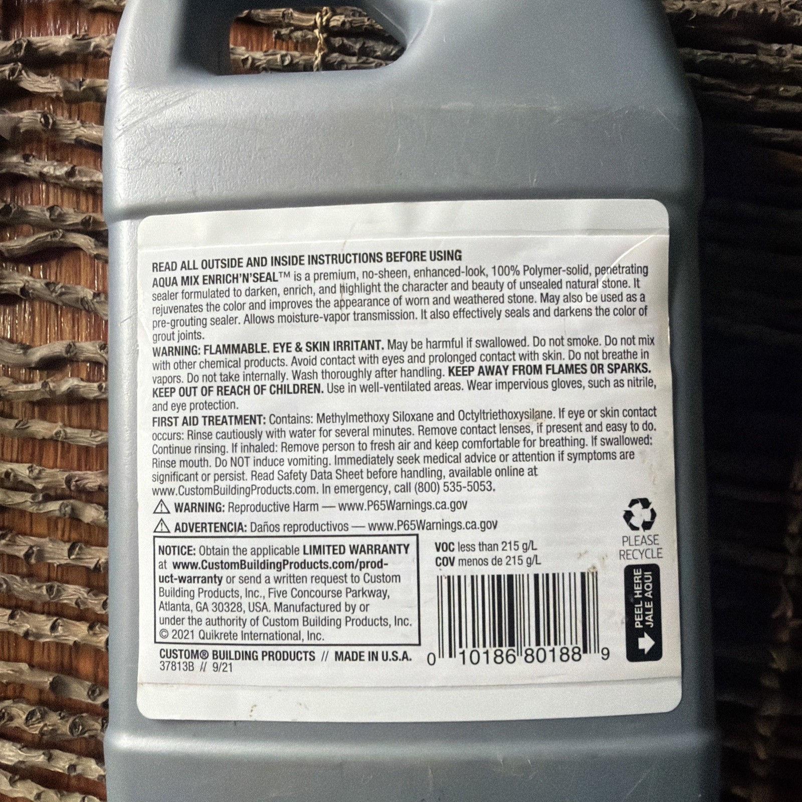Enrich N’Seal 24 Oz. Stone/Tile Sealer AMES24Z FREE SAME DAY SHIPPING!!!