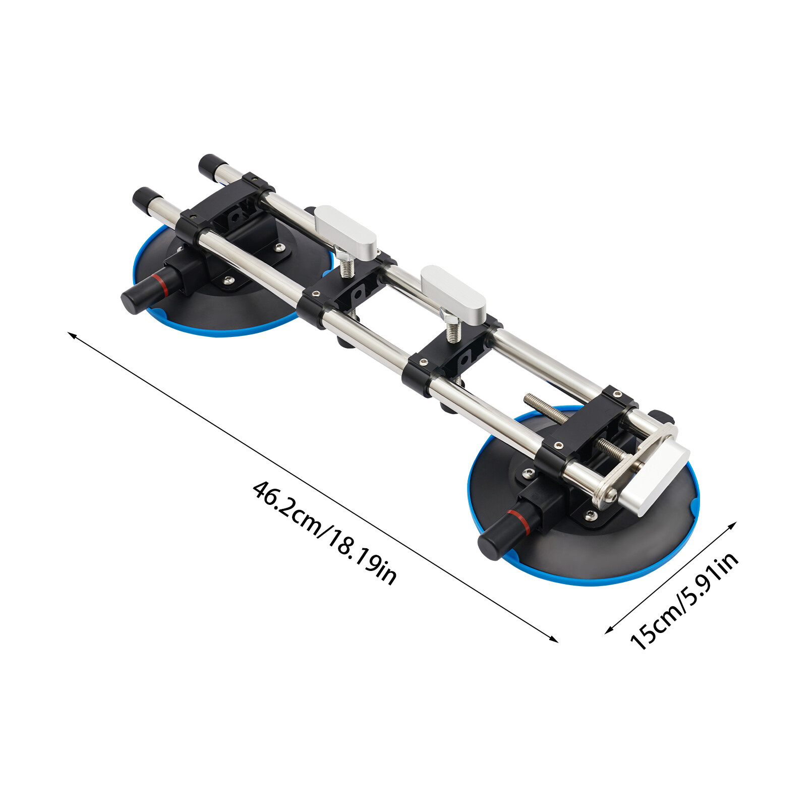 Tile Leveling Seam Setter Tool with Strong Suction Cups for Easy Use