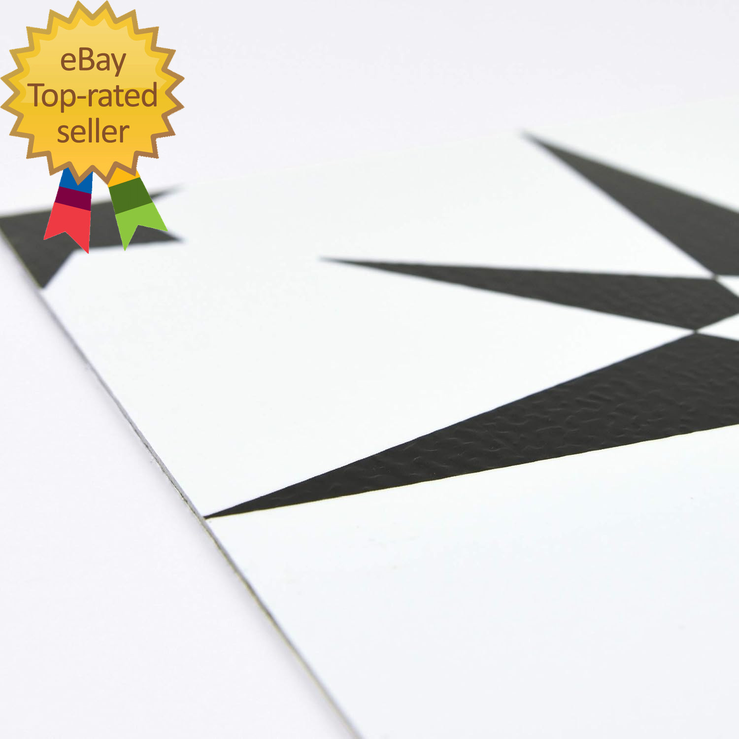 FP2948 Altair Peel & Stick Floor Tiles Black 12″L x 12″W x 0.06″T