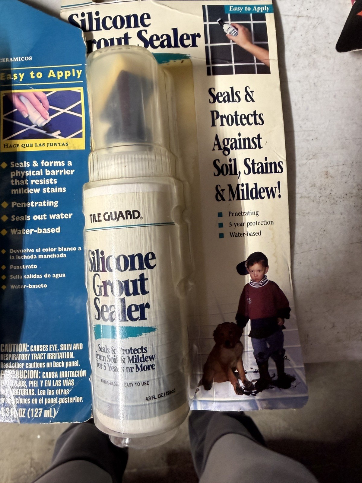 New Homax Residential Grout Sealer 4.3 oz 2 pack
