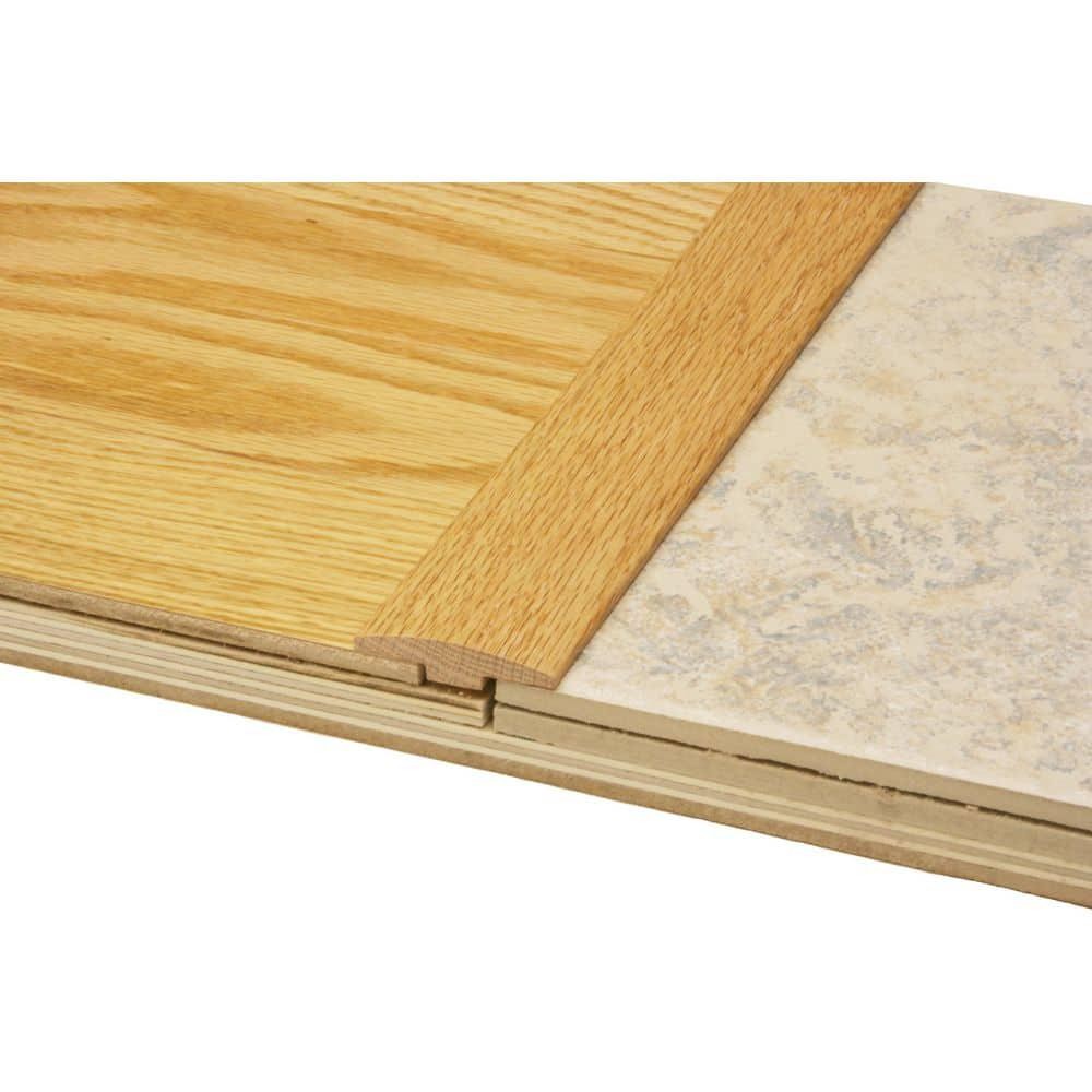 ROPPE Adelle 78″ T-Molding – High Gloss Wood, 2″ Wide, 0.28″ Thick