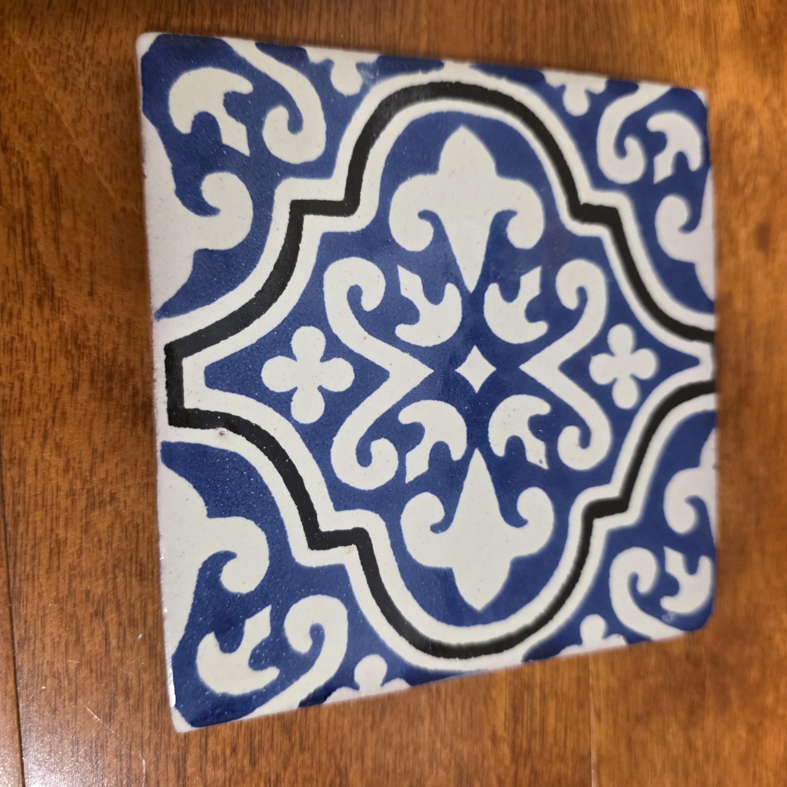 82 Pieces Spanish Mexican Handpainted Terracotta Talavera Tiles 4.25″ x 4.25″