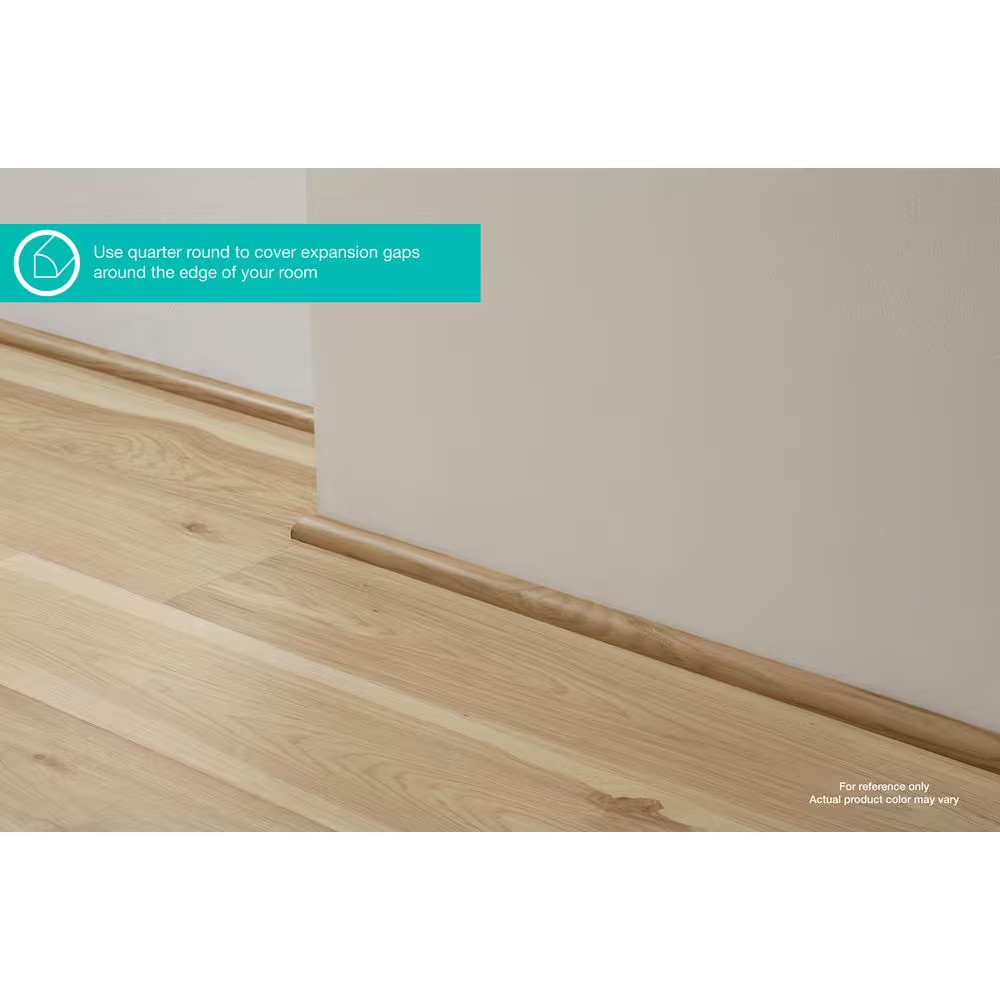 Lakeshore 0.62 In. T X 0.75 In. W X 94.5 In. L Textured Wood Look Laminate Mould