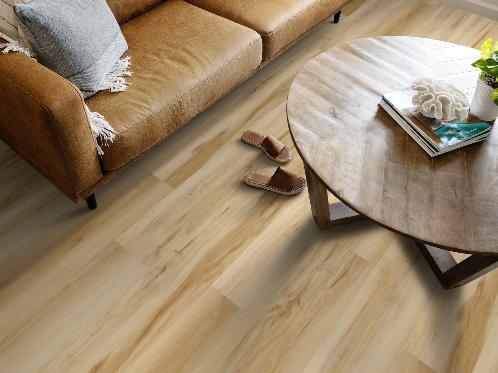 Shaw 3415V Fresh Take 9″ x 59″ Embossed Vinyl Flooring – Wishbone