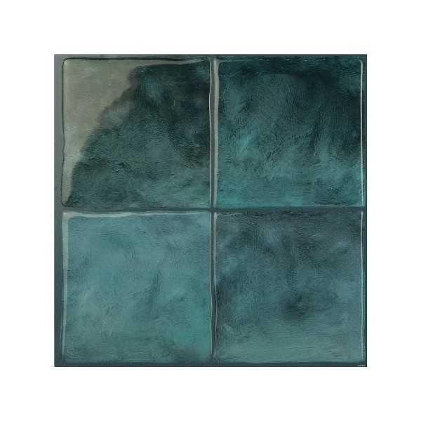 Zellige Costa Peel and Stick Backsplash Tiles Blue