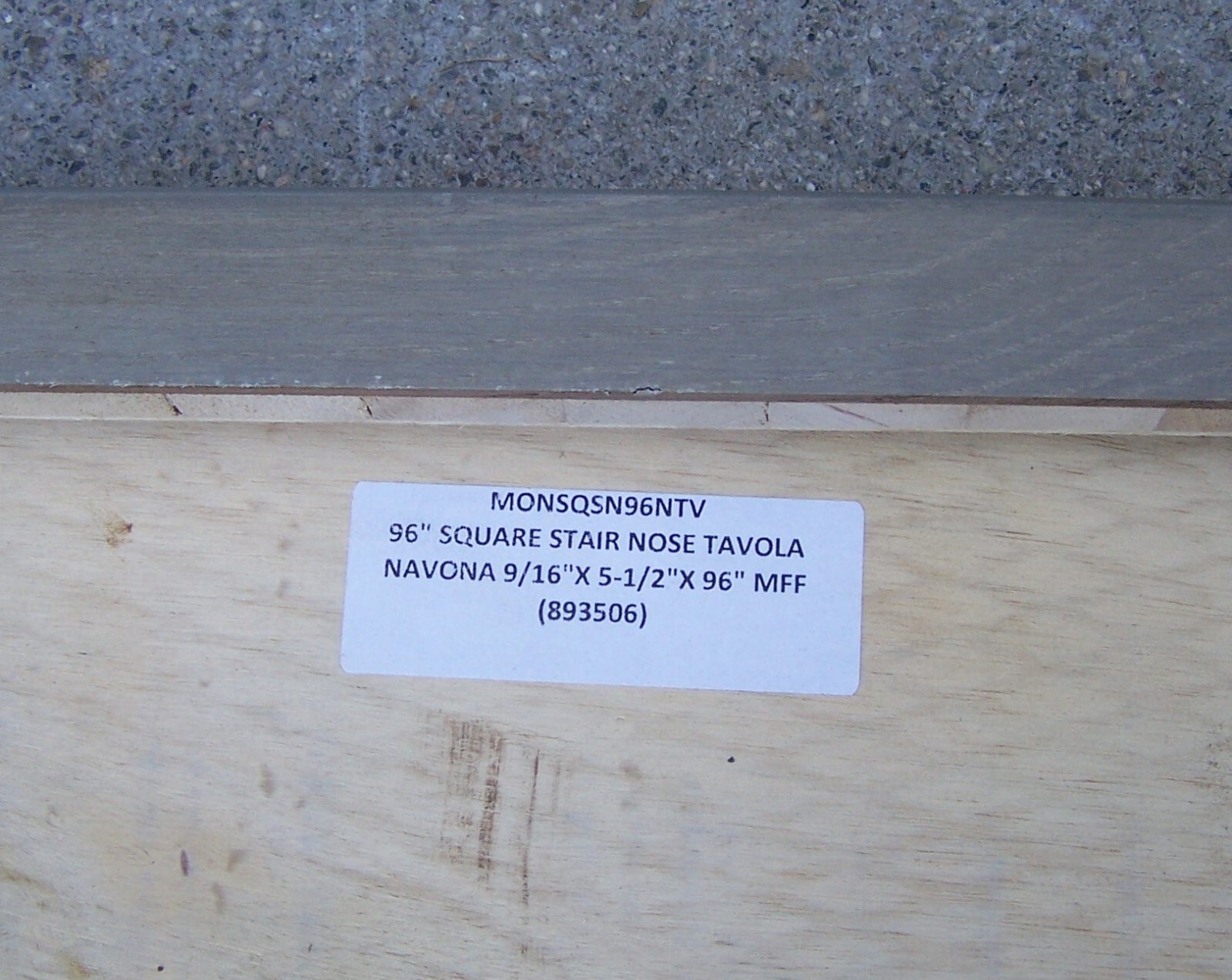MonarchPlank Hardwood Flooring Square Nose Tavola Navona 9/16″ x 5-1/2″ x 96″