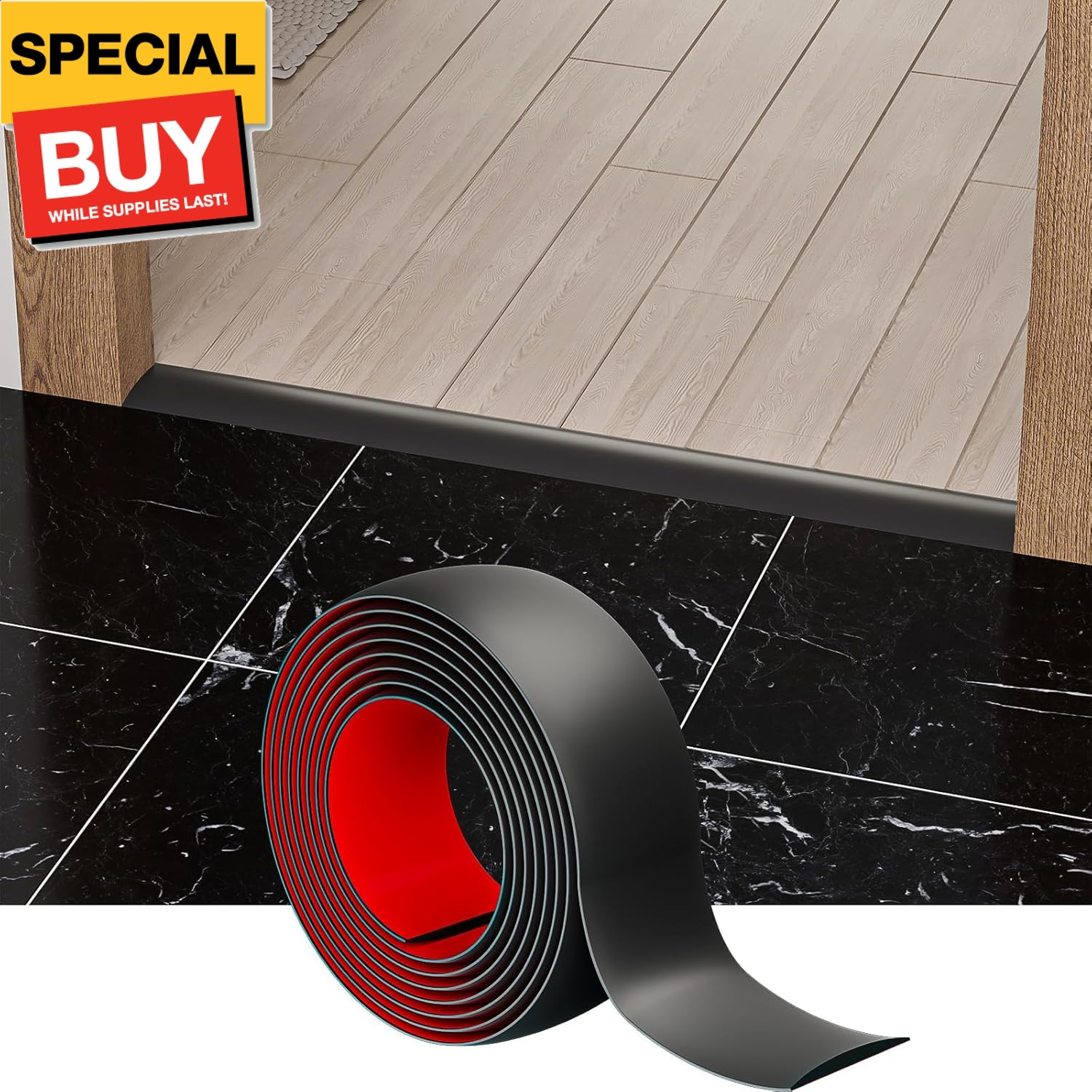 Floor Transition Strip Cover Strips, Self Adhesive Vinyl Flooring Transitions Di