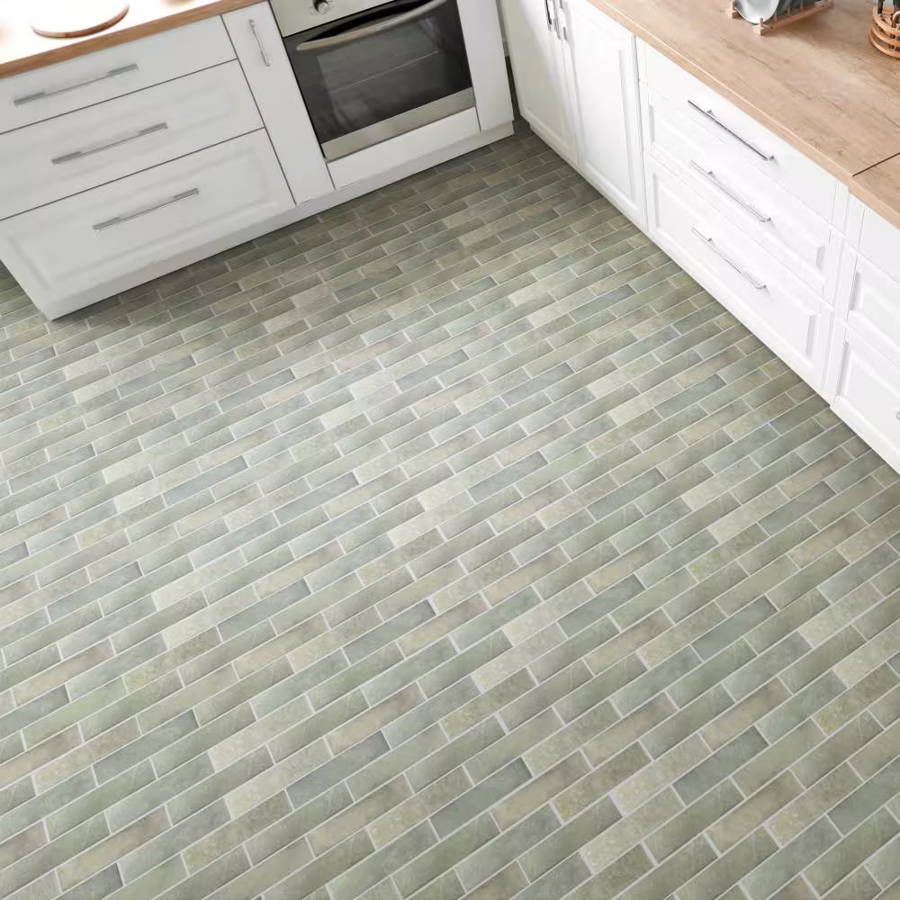 Heritage Jungle 2-3/8 In. X 9-5/8 In. Porcelain Floor and Wall Tile (5.78 Sq. Ft