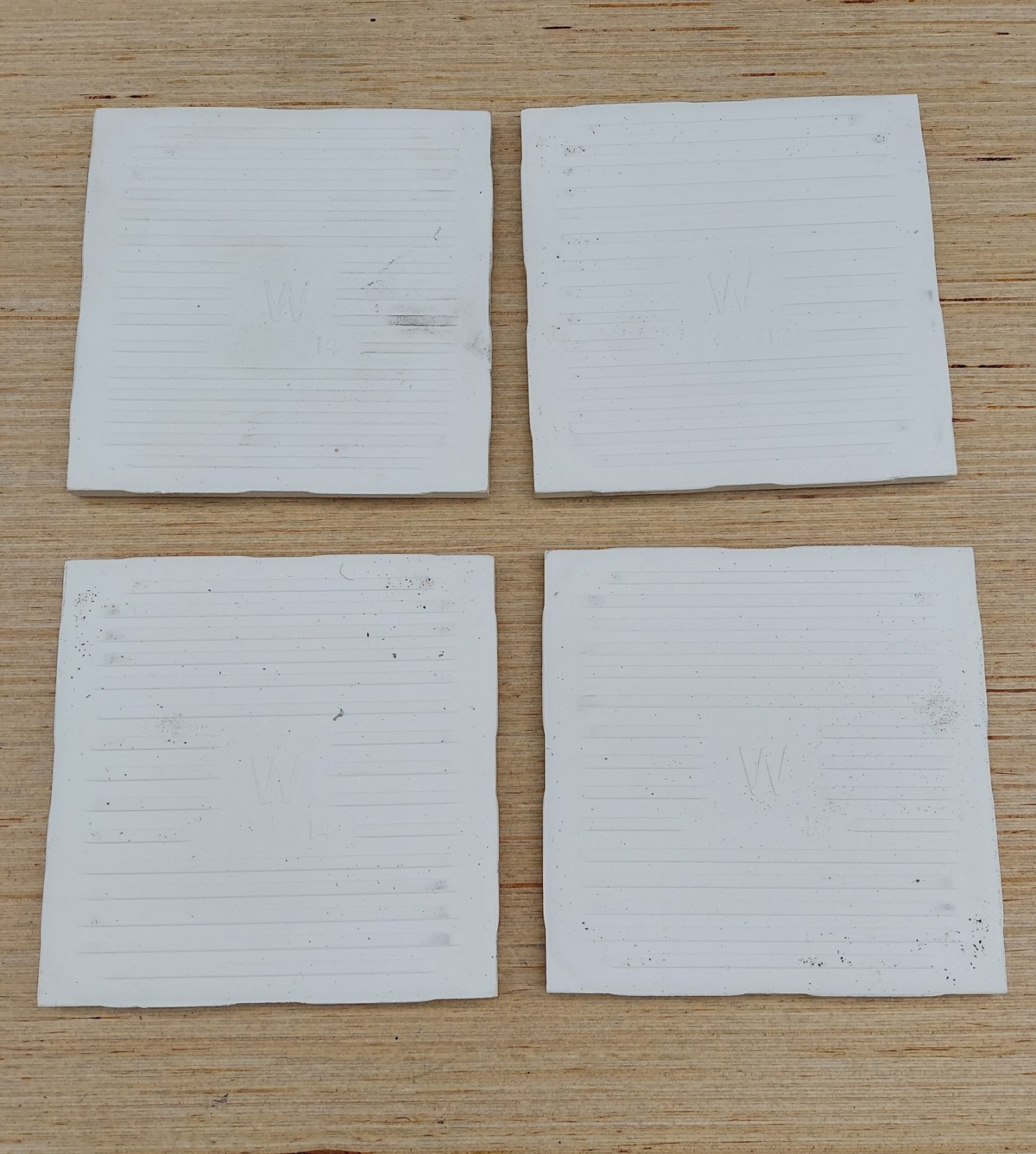 Wenczel White 4.25×4.25 Bathroom Kitchen Tile 8 Pcs