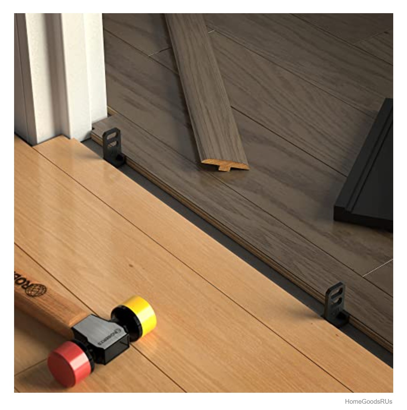 Flooring Installation Kit 30 Spacers Tapping Block Pull Bar Mallet Vinyl