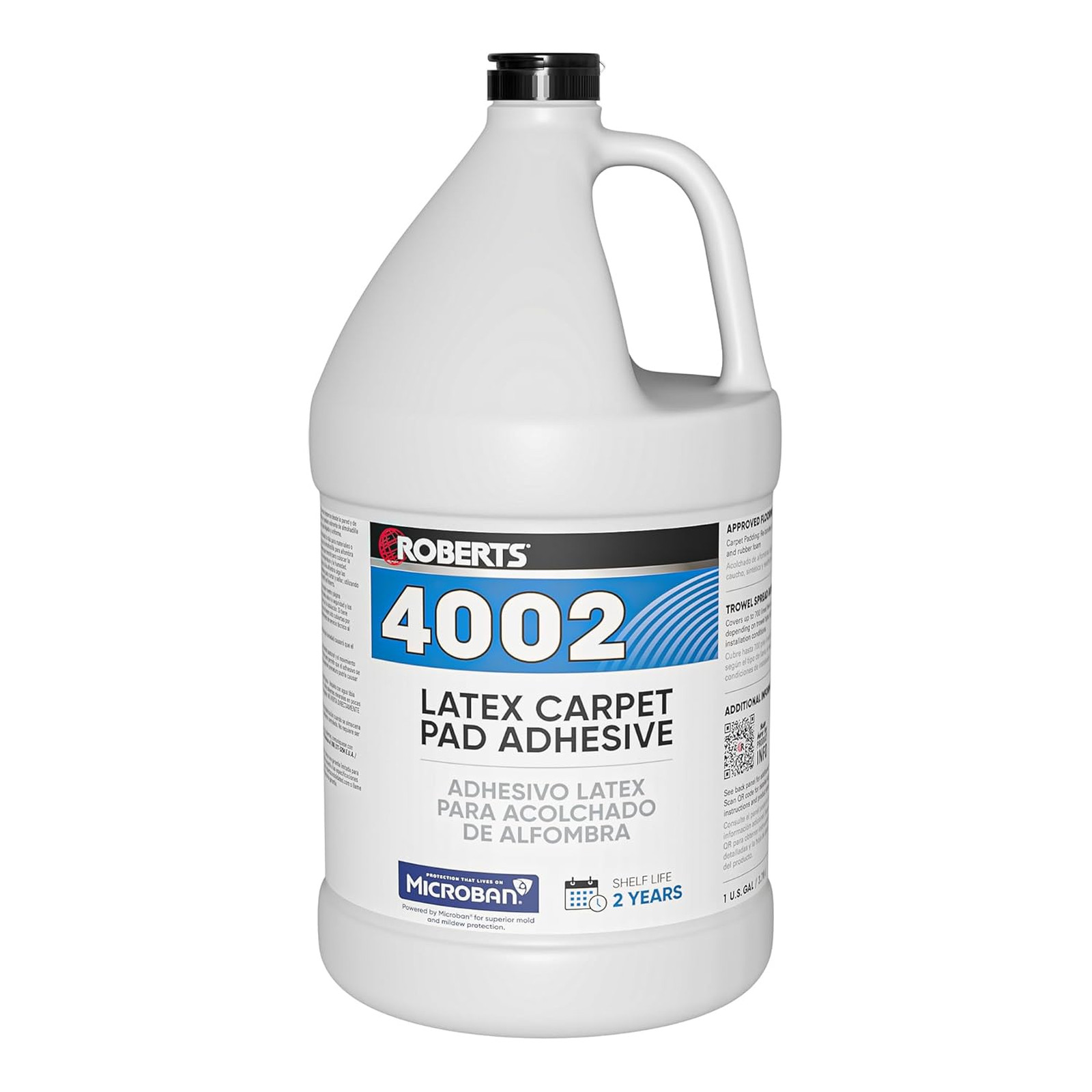Carpet Pad Adhesive Latex SBR 1 Gal Long-Lasting Bond Indoor Residential