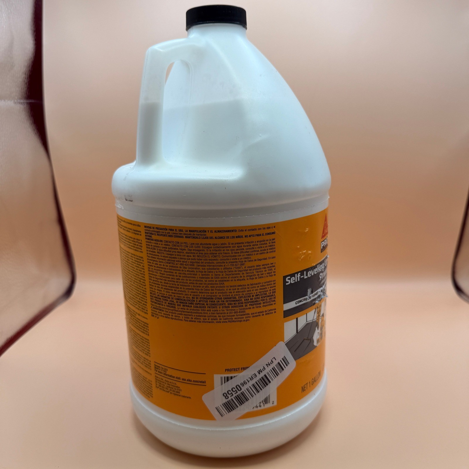 SIKA Sikalevel Self-Leveling Underlayment Primer 1 Gallon White DAMAGED BOX, Re