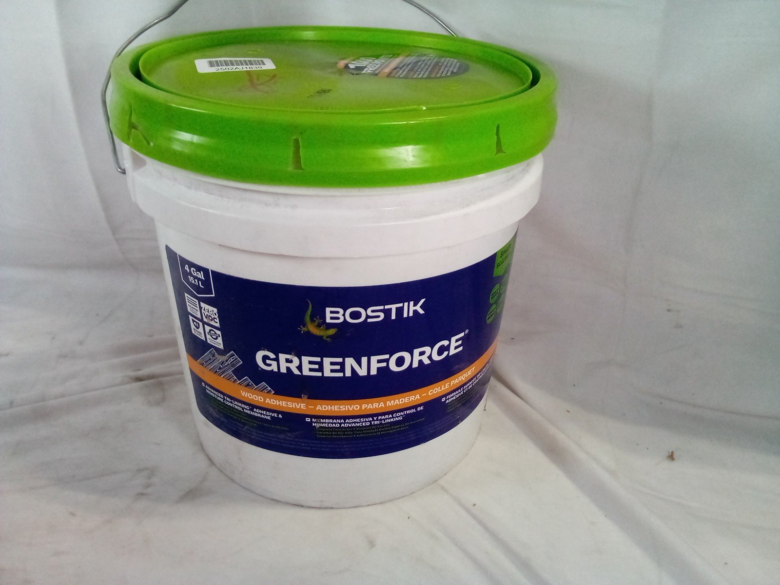 Bostik GreenForce 0 VOC Adhesive, 4 Gallons