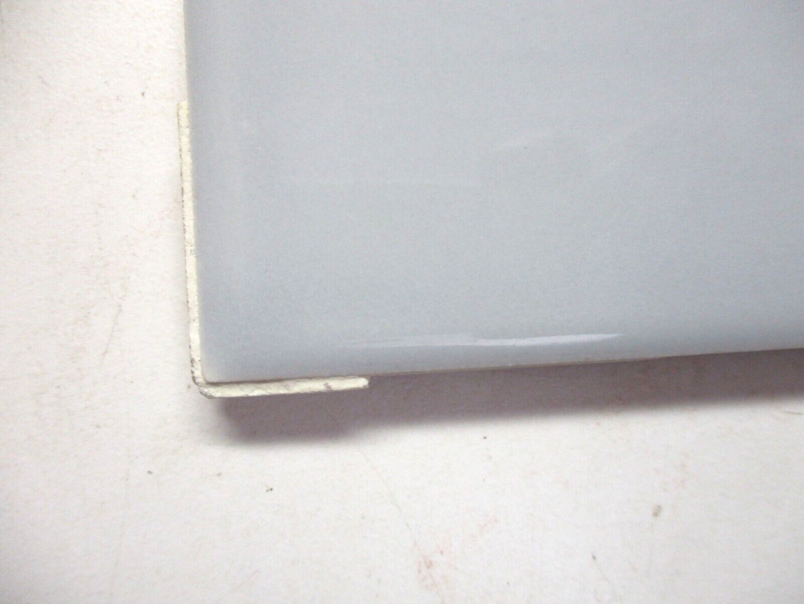 1 Wall Tile Stylon USA Used Gloss Mid Gray 4-1/4″ inch Square Vintage 1960-70s