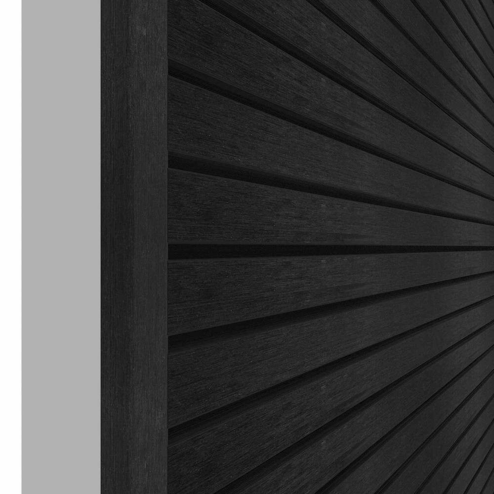 European Siding System 2.1 In. X 3 In. X 8 Ft. Composite Siding End Trim in Indi