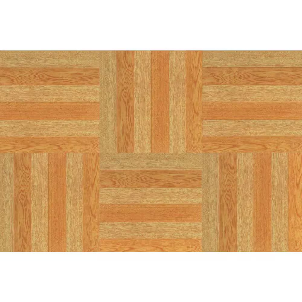 Sterling Light Oak Plank 12 In. X 12 In. Peel and Stick Vinyl Tile (45 Sq. Ft. /