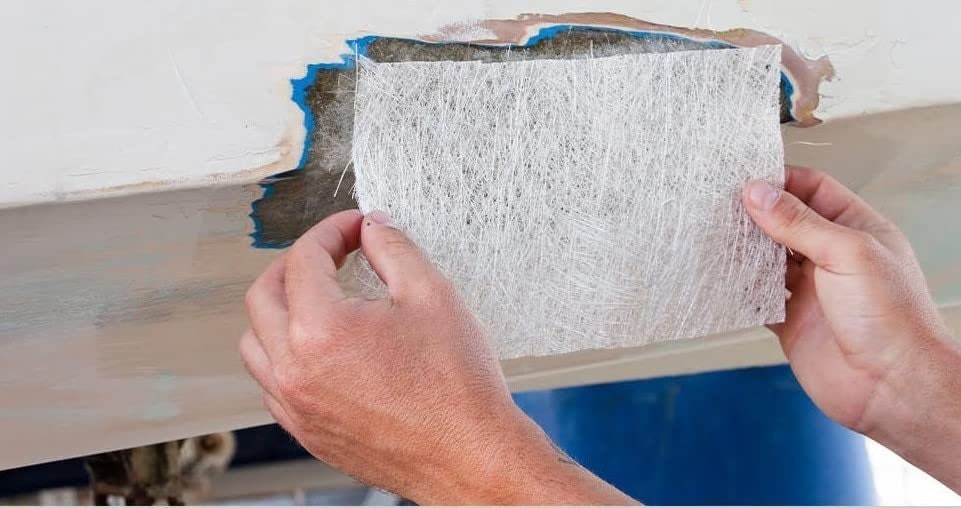 Fiberglass Chopped Strand Mat 0.75 oz, 50 in x 30 ft Reinforcement Roll