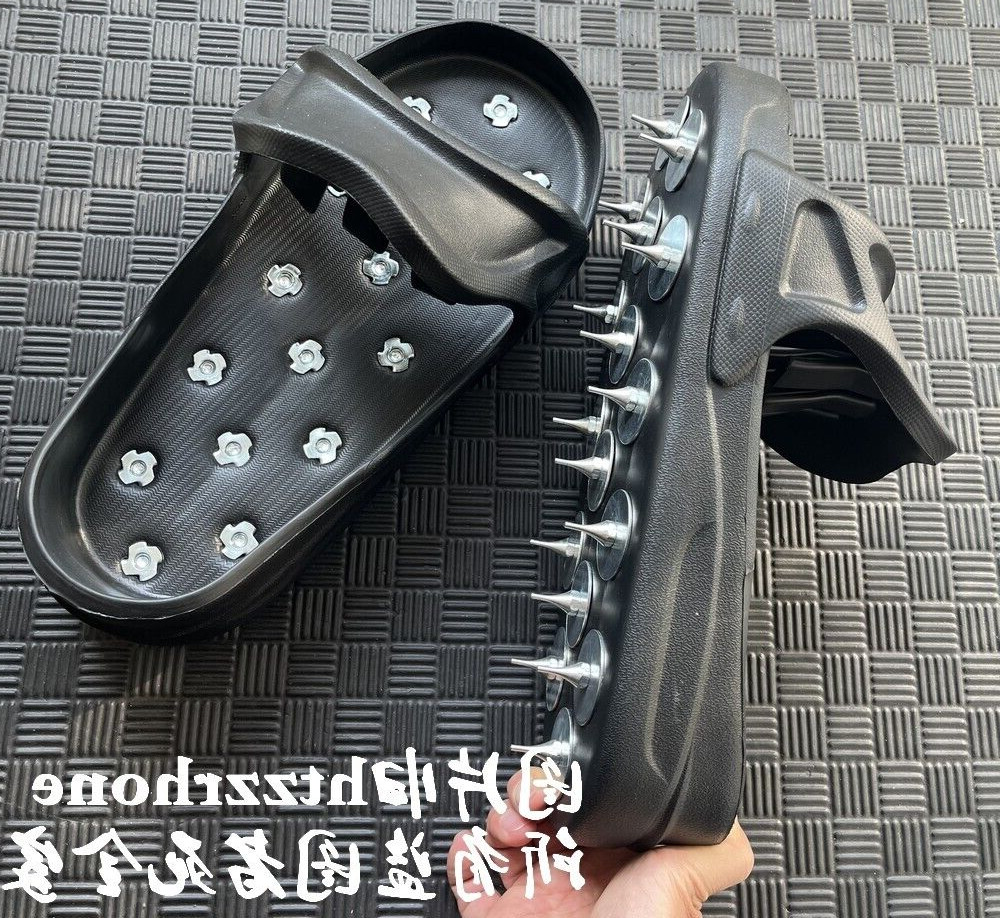 NEW Pair EVA Spiked Slipper Shoe Epoxy Ardit Self Leveling Floors Aeration Latex