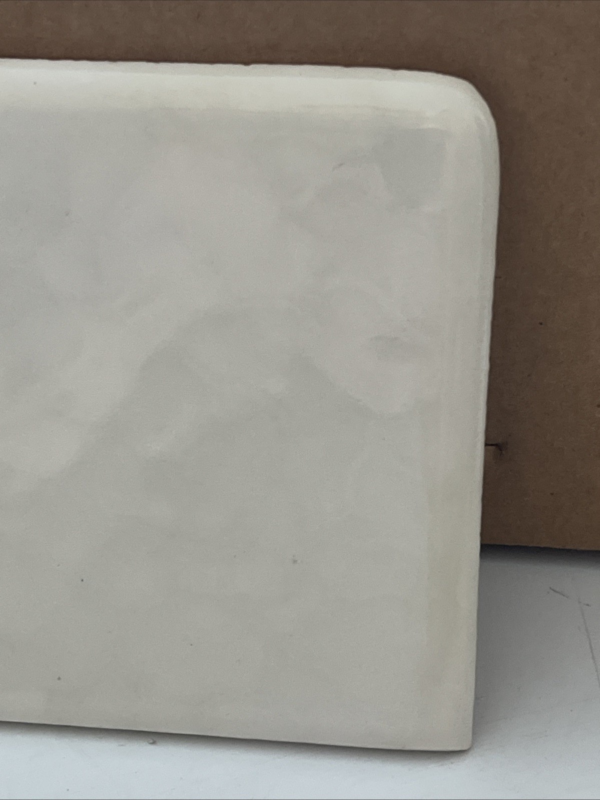 1 pc. #314 Linen SN4449 Surface Corner 4-1/4″ Ceramic Tile Monarch Tile Co.