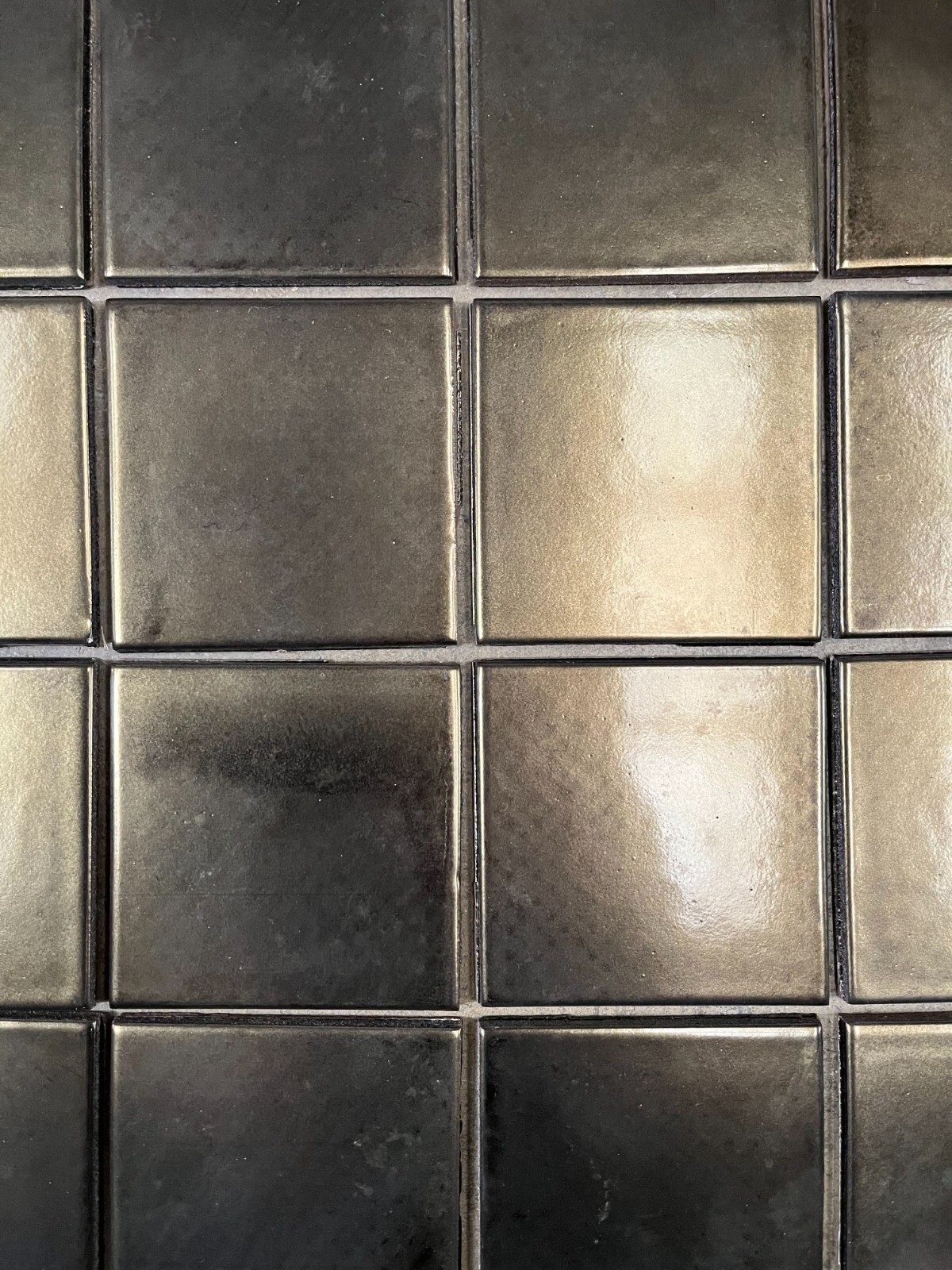 Yellow Iridescent Wall Tile 4×4 Kitchen Splash Remodel Ceramic C# IR52 10 SQ FT