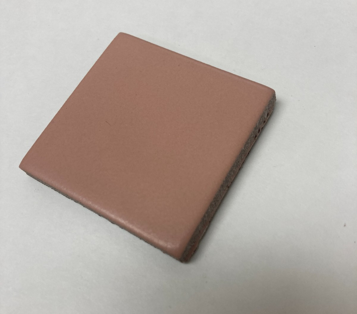 2×2 Tile Matte Peach Meshed Wall Remodel Ceramic C#690-645 Sample