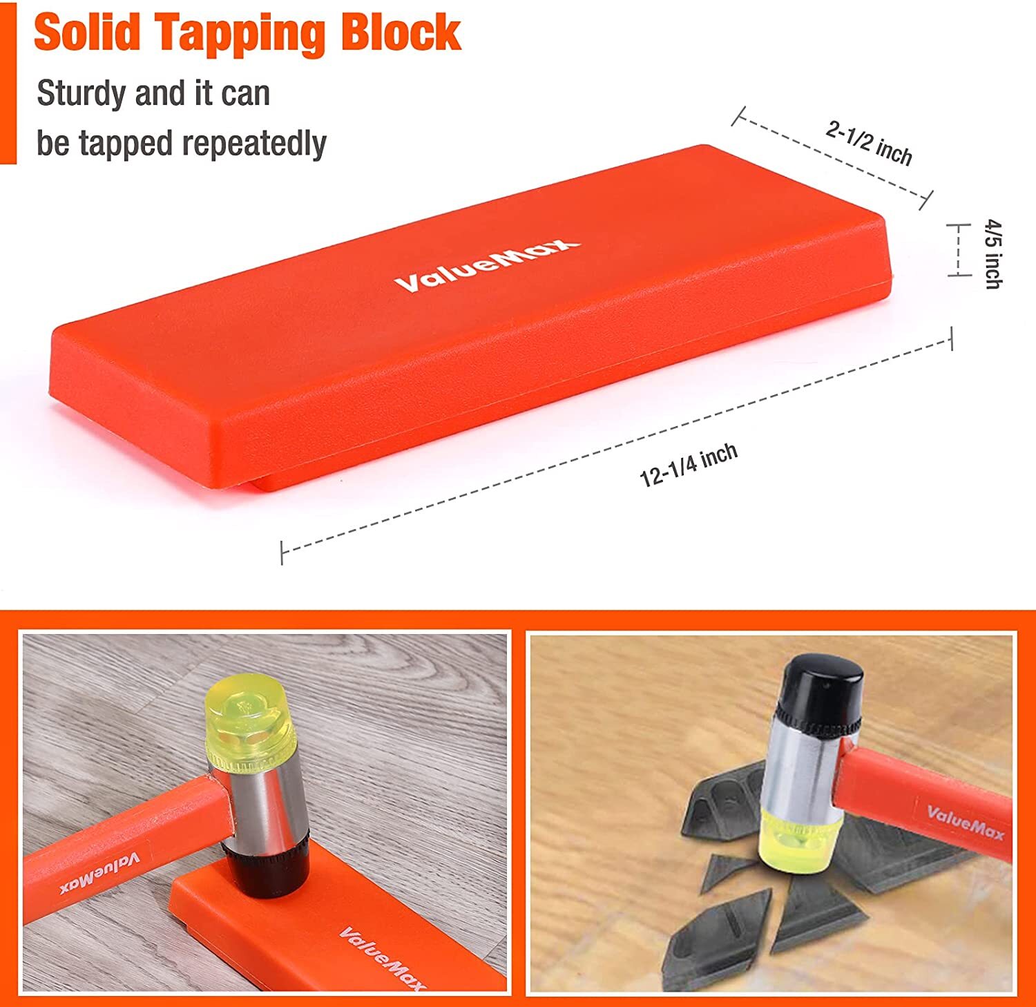 VALUEMAX/Goldblatt 100/30 Pieces Spacers Laminate Wood Flooring Installation Kit
