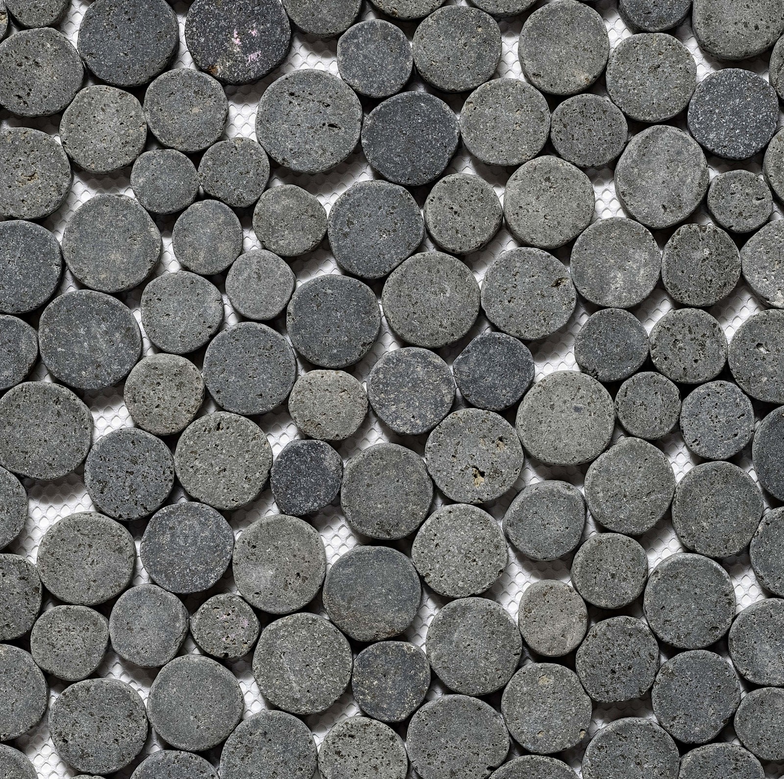 Cruz Bay Studio XD3R Penny Rounds – 11″ x 11″ Pebble and Rock – Grey