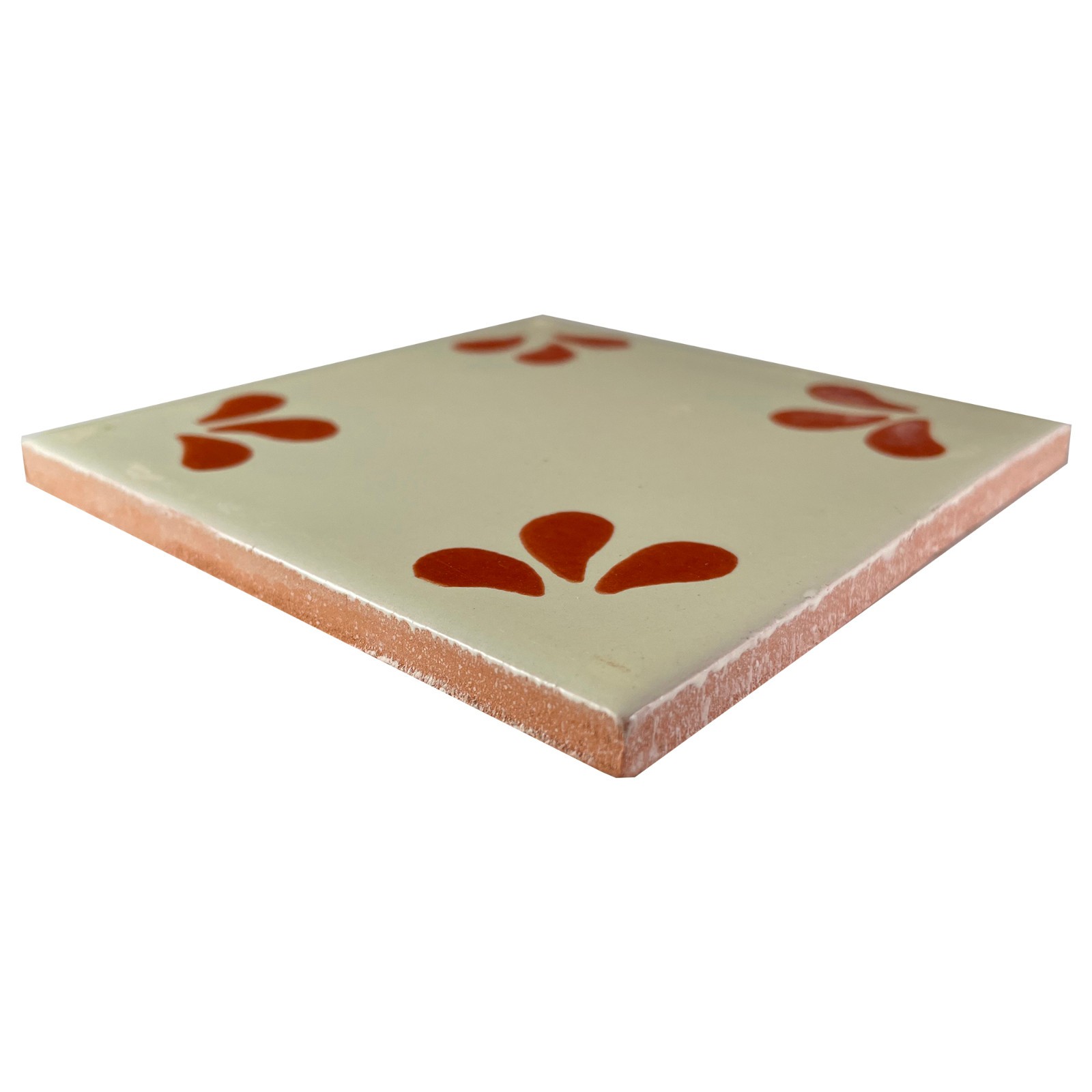 4.2×4.2 9 pcs Terracotta Tuliman Mexican Clay Tile Handmade Talavera Backsplash